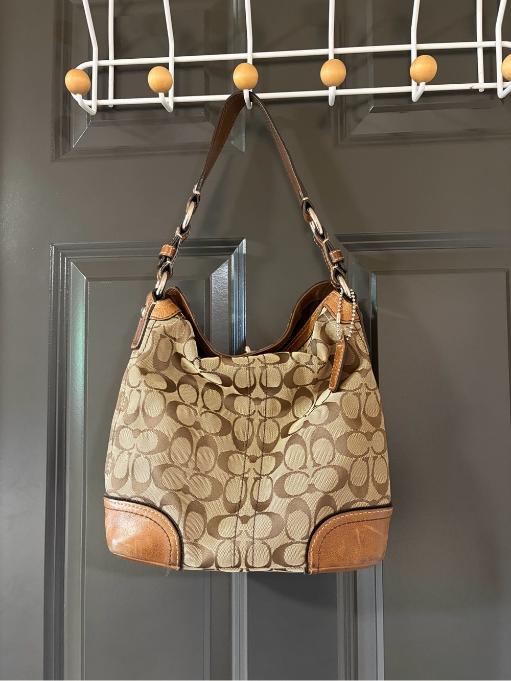 Coach Chelsea Turnlock Hobo 2007
